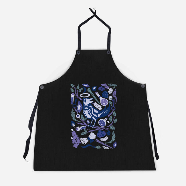 Dark Alchemist-Unisex-Kitchen-Apron-FunkVampire