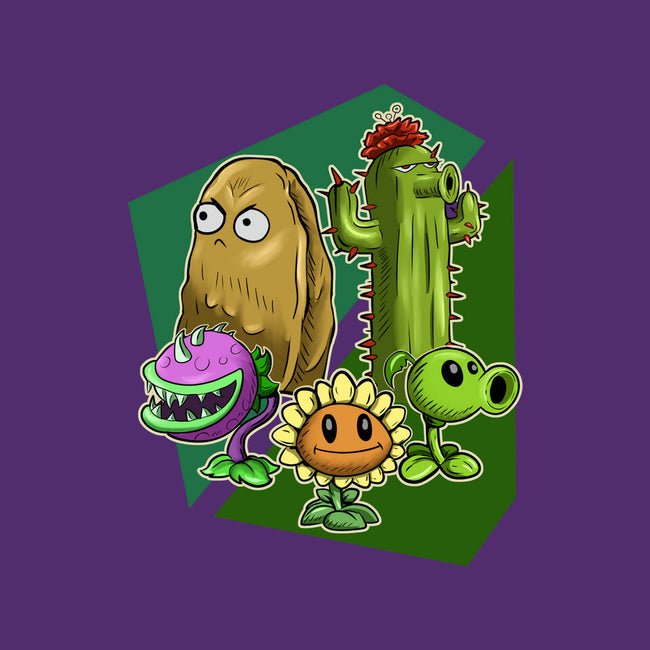 My Plant Squad-Womens-Fitted-Tee-nickzzarto