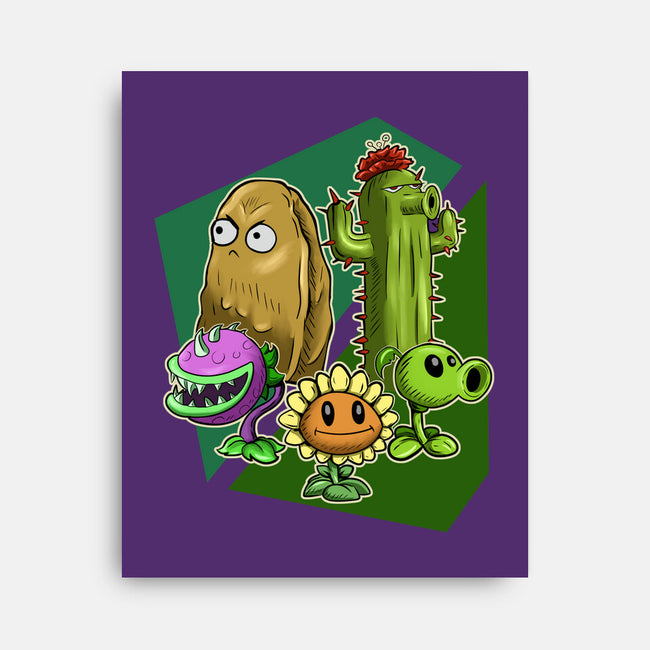 My Plant Squad-None-Stretched-Canvas-nickzzarto