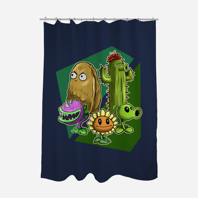 My Plant Squad-None-Polyester-Shower Curtain-nickzzarto