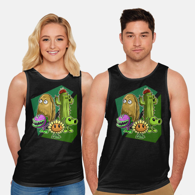 My Plant Squad-Unisex-Basic-Tank-nickzzarto