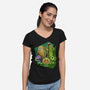 My Plant Squad-Womens-V-Neck-Tee-nickzzarto