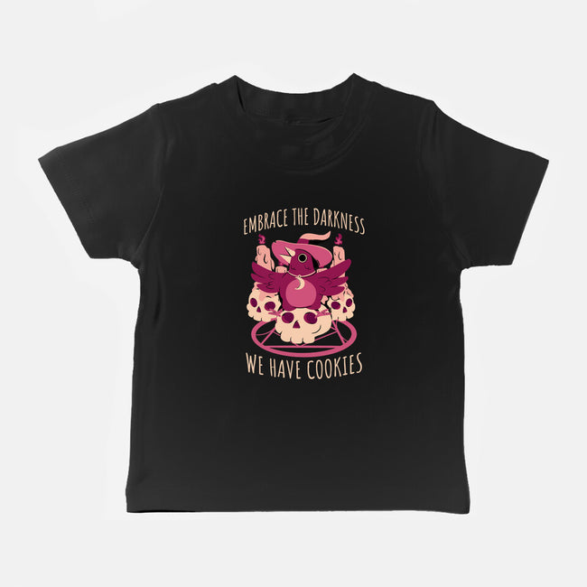 Embrace The Darkness-Baby-Basic-Tee-FunkVampire