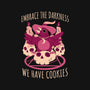 Embrace The Darkness-Womens-Fitted-Tee-FunkVampire