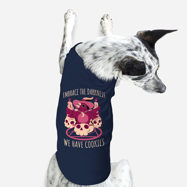 Embrace The Darkness-Dog-Basic-Pet Tank-FunkVampire