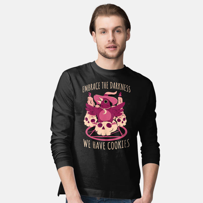 Embrace The Darkness-Mens-Long Sleeved-Tee-FunkVampire