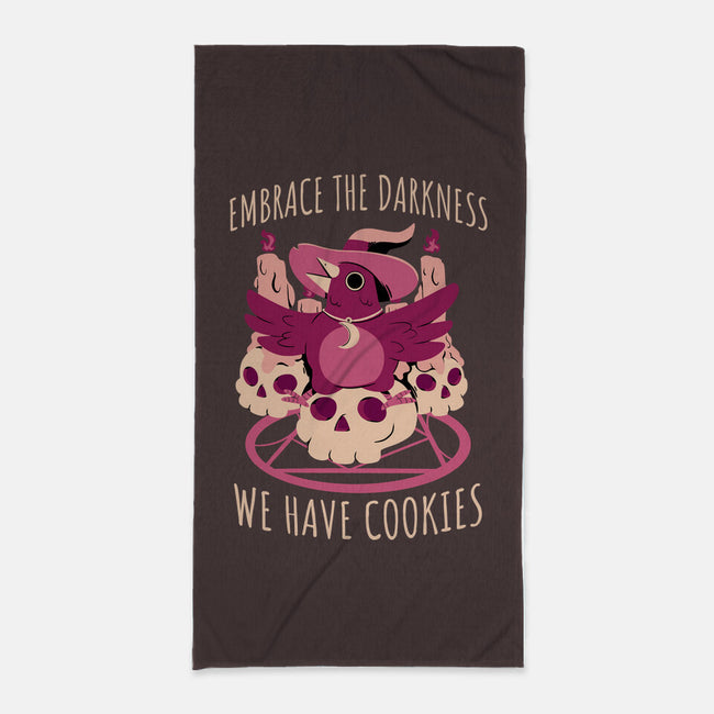 Embrace The Darkness-None-Beach-Towel-FunkVampire