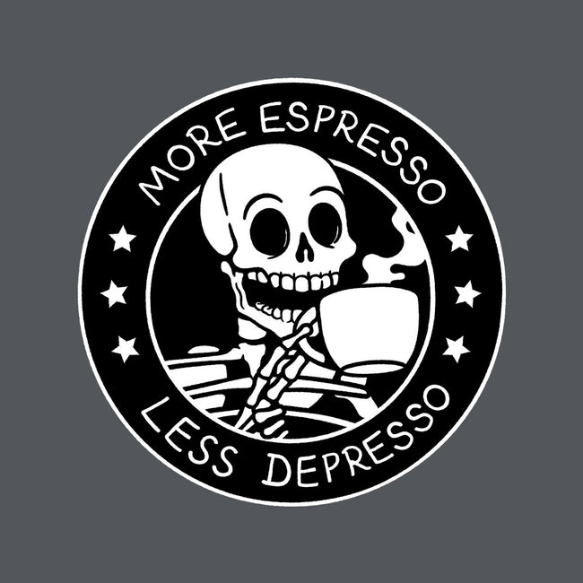 More Espresso Less Depresso-Womens-V-Neck-Tee-tobefonseca