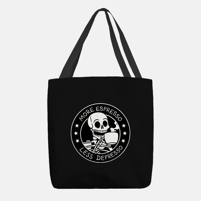 More Espresso Less Depresso-None-Basic Tote-Bag-tobefonseca