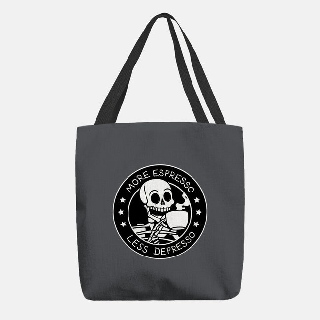 More Espresso Less Depresso-None-Basic Tote-Bag-tobefonseca