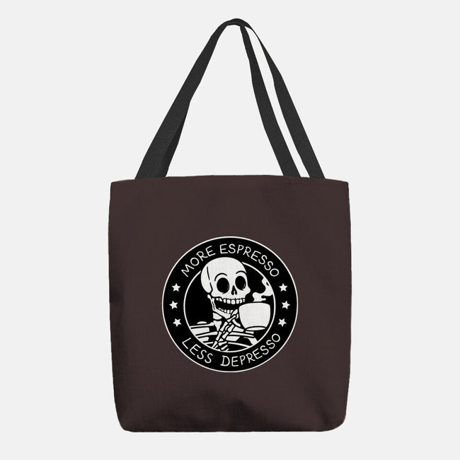 More Espresso Less Depresso-None-Basic Tote-Bag-tobefonseca