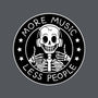 More Music Less People-None-Indoor-Rug-tobefonseca