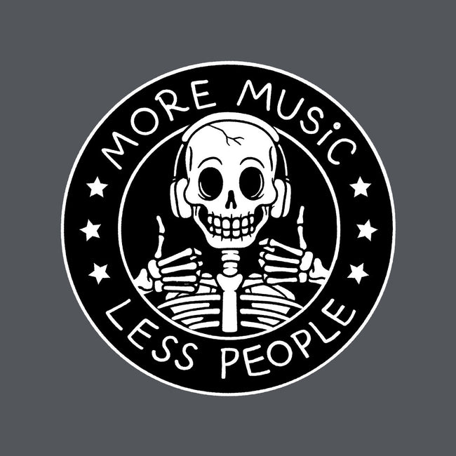 More Music Less People-Unisex-Basic-Tank-tobefonseca