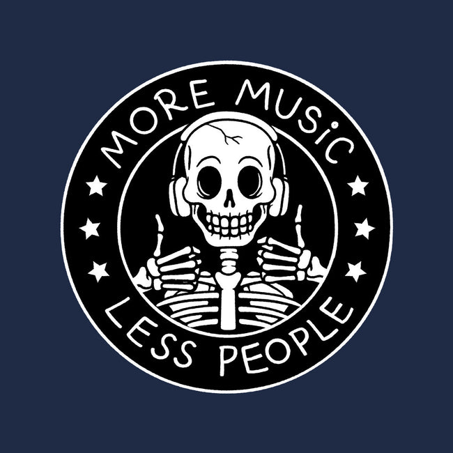 More Music Less People-None-Stretched-Canvas-tobefonseca