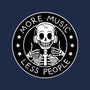 More Music Less People-None-Stretched-Canvas-tobefonseca