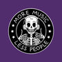 More Music Less People-None-Removable Cover-Throw Pillow-tobefonseca