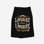 I Worry That I Worry Too Much-Cat-Basic-Pet Tank-tobefonseca