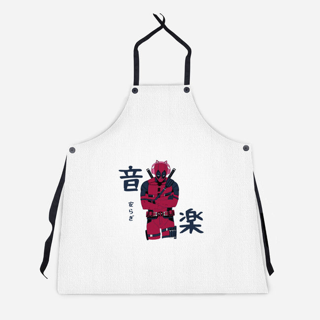 Music And Inner Peace-Unisex-Kitchen-Apron-naomori