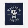 Wackadoo Tattoo-None-Fleece-Blanket-zachterrelldraws