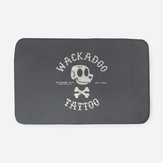 Wackadoo Tattoo-None-Memory Foam-Bath Mat-zachterrelldraws