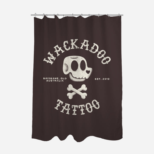 Wackadoo Tattoo-None-Polyester-Shower Curtain-zachterrelldraws