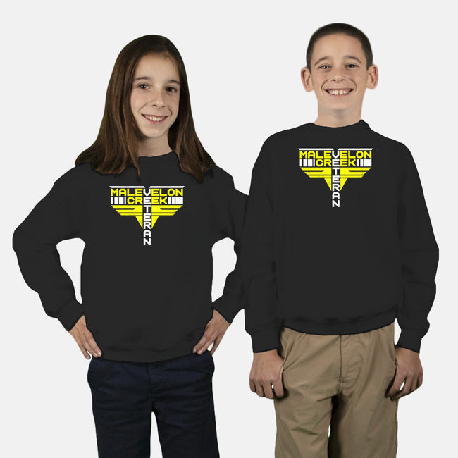 Malevelon Veteran-Youth-Crew Neck-Sweatshirt-rocketman_art