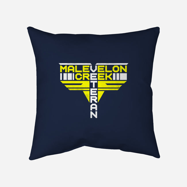 Malevelon Veteran-None-Removable Cover-Throw Pillow-rocketman_art