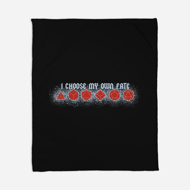 I Choose My Own Fate-None-Fleece-Blanket-Kladenko