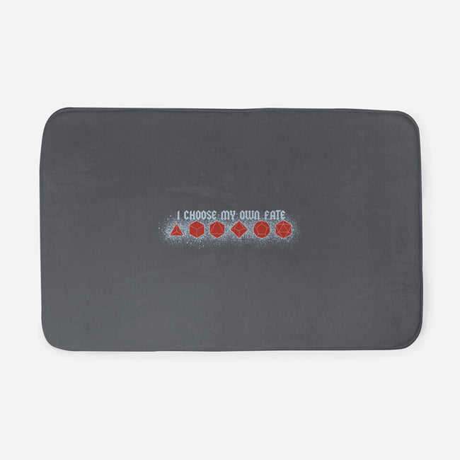 I Choose My Own Fate-None-Memory Foam-Bath Mat-Kladenko