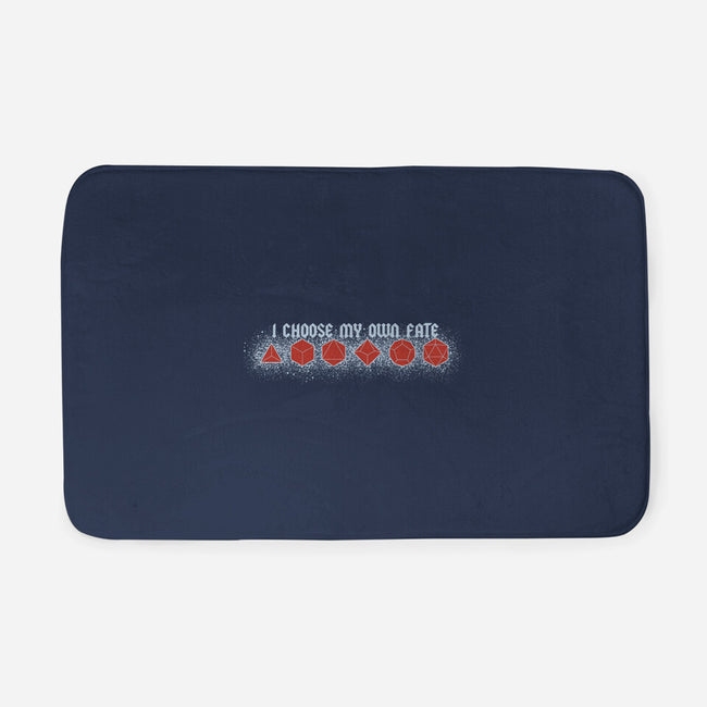 I Choose My Own Fate-None-Memory Foam-Bath Mat-Kladenko