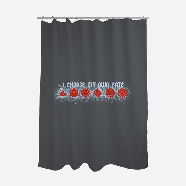 I Choose My Own Fate-None-Polyester-Shower Curtain-Kladenko