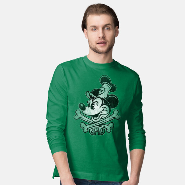 Willie Bones-Mens-Long Sleeved-Tee-kennsing