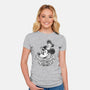 Willie Bones-Womens-Fitted-Tee-kennsing