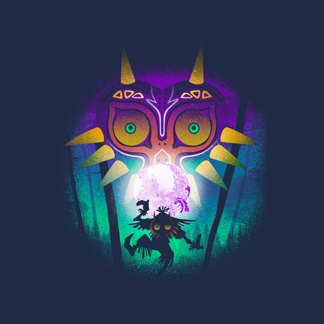 The Moon And The Mask-Unisex-Basic-Tee-Donnie