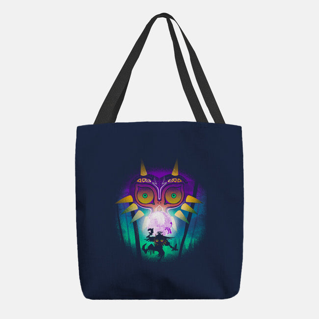 The Moon And The Mask-None-Basic Tote-Bag-Donnie