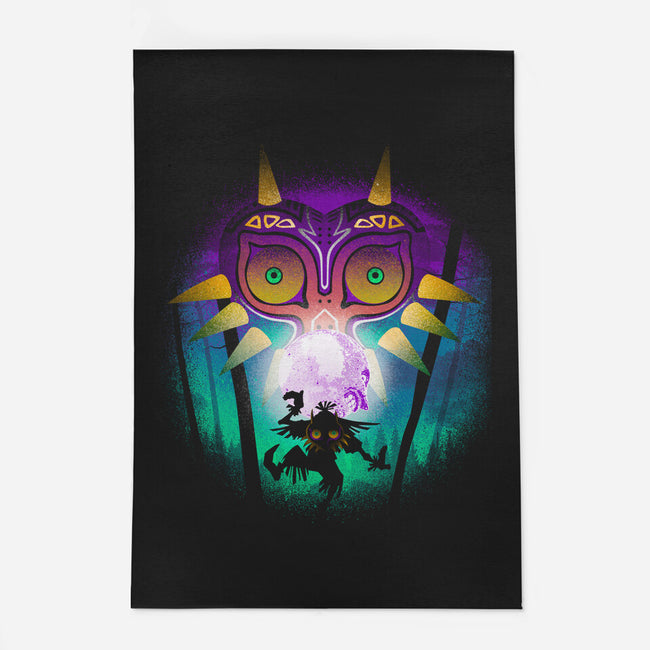 The Moon And The Mask-None-Outdoor-Rug-Donnie