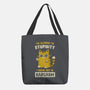 Allergic To Stupidity-None-Basic Tote-Bag-kg07