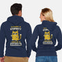 Allergic To Stupidity-Unisex-Zip-Up-Sweatshirt-kg07