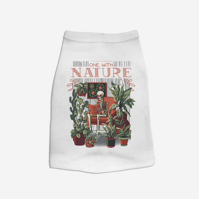 I Am One With Nature-Dog-Basic-Pet Tank-tobefonseca