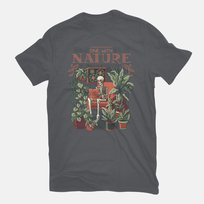 I Am One With Nature-Womens-Basic-Tee-tobefonseca