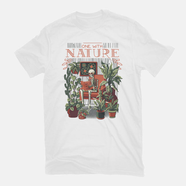 I Am One With Nature-Womens-Basic-Tee-tobefonseca