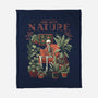 I Am One With Nature-None-Fleece-Blanket-tobefonseca