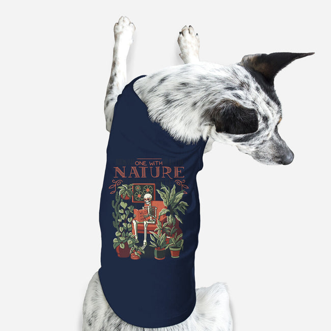 I Am One With Nature-Dog-Basic-Pet Tank-tobefonseca