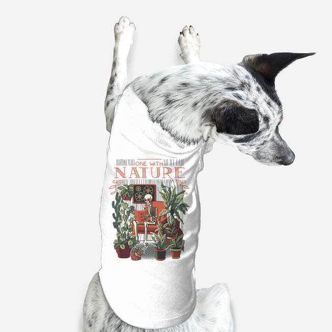 I Am One With Nature-Dog-Basic-Pet Tank-tobefonseca