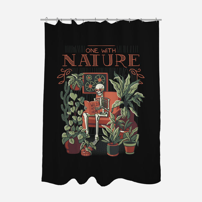 I Am One With Nature-None-Polyester-Shower Curtain-tobefonseca