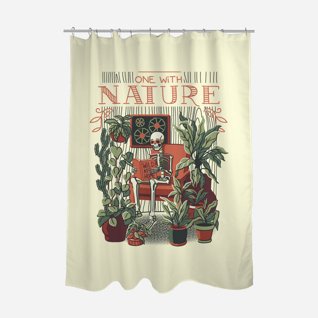 I Am One With Nature-None-Polyester-Shower Curtain-tobefonseca