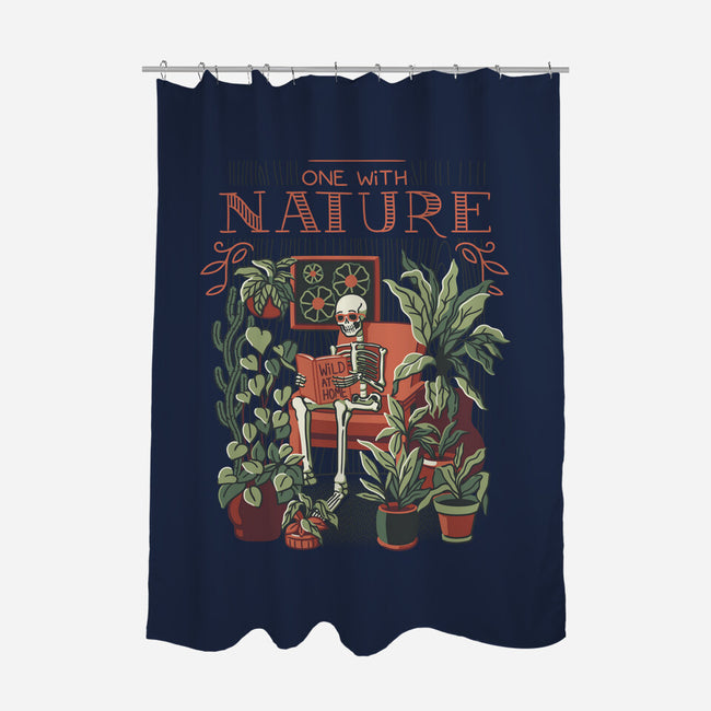 I Am One With Nature-None-Polyester-Shower Curtain-tobefonseca