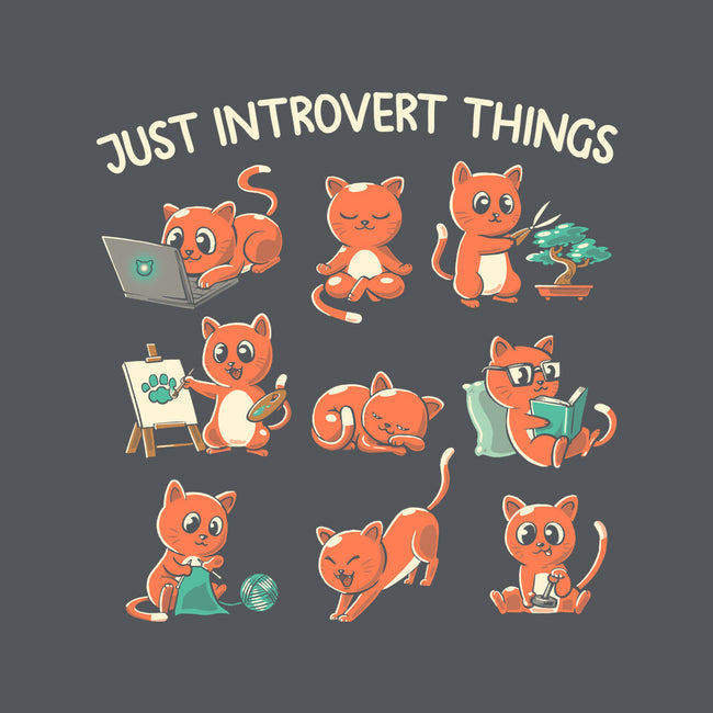 Just Introvert Things-Unisex-Basic-Tee-koalastudio