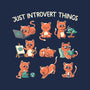 Just Introvert Things-Unisex-Pullover-Sweatshirt-koalastudio