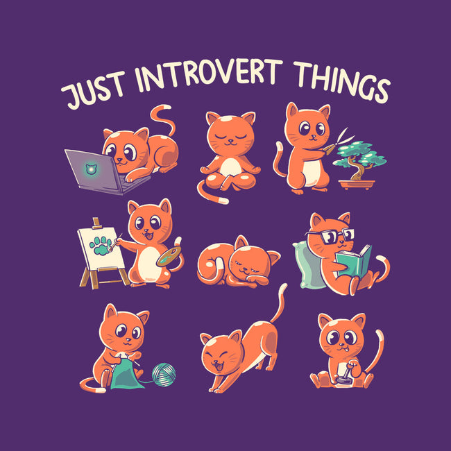 Just Introvert Things-Womens-Off Shoulder-Sweatshirt-koalastudio